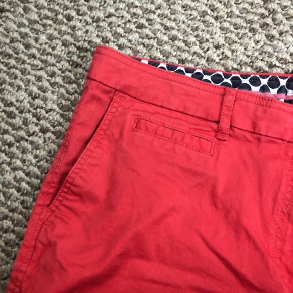 SOLD Boden Coral Shorts Size 14 - Picture 2 of 5